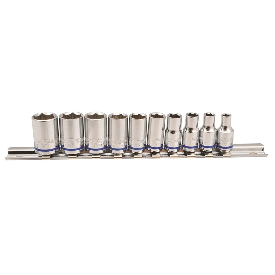 Kincrome Socket Set - 10 Piece - Cr-V Steel - Metric Only - SuperSaverAU - view 1