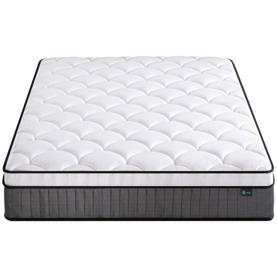 Zinus double iCoil pocket spring mattress - Eurotop, medium feel, 305mm high - AU-MSSBOPZC-12D