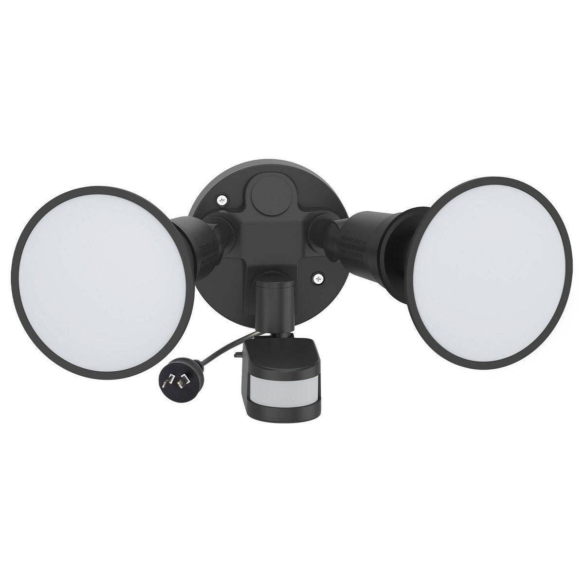 Arlec 30W DIY Twin LED PAR38 Security Flood Light - PIR Motion Sensor - 3200 Lumens - IP44 Weather Rated - SuperSaverAU - view 1