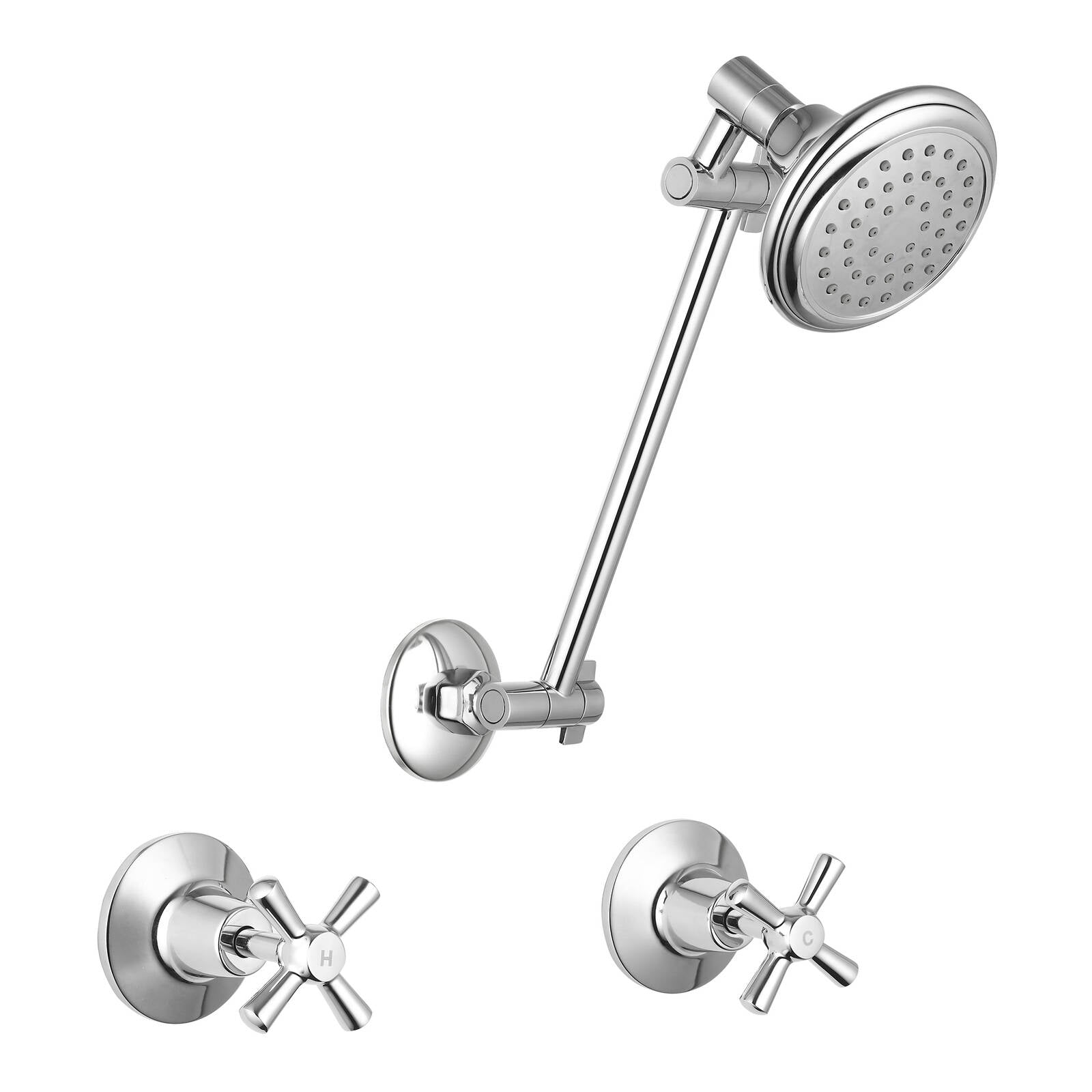 Mondella Cadenza Chrome 1/2 Turn All Directional Shower Set 9L/min WELS 3 Star