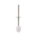 Barelli Matte Black Plastic Toilet Brush & Holder