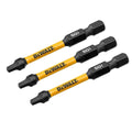 Dewalt Flextorq Screwdriver Bit - 57mm SQ1 - 3 Pack - Impact Absorption - SuperSaverAU - view 2