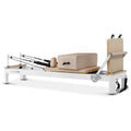 Lifespan Fitness Contour Pro aluminium reformer Pilates bed set - beige accents - 75kg - LFRF-CONTPROB