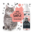 Bugalugs No Rinse Cat Shampoo and Conditioner 200ml, Papaya & Coconut