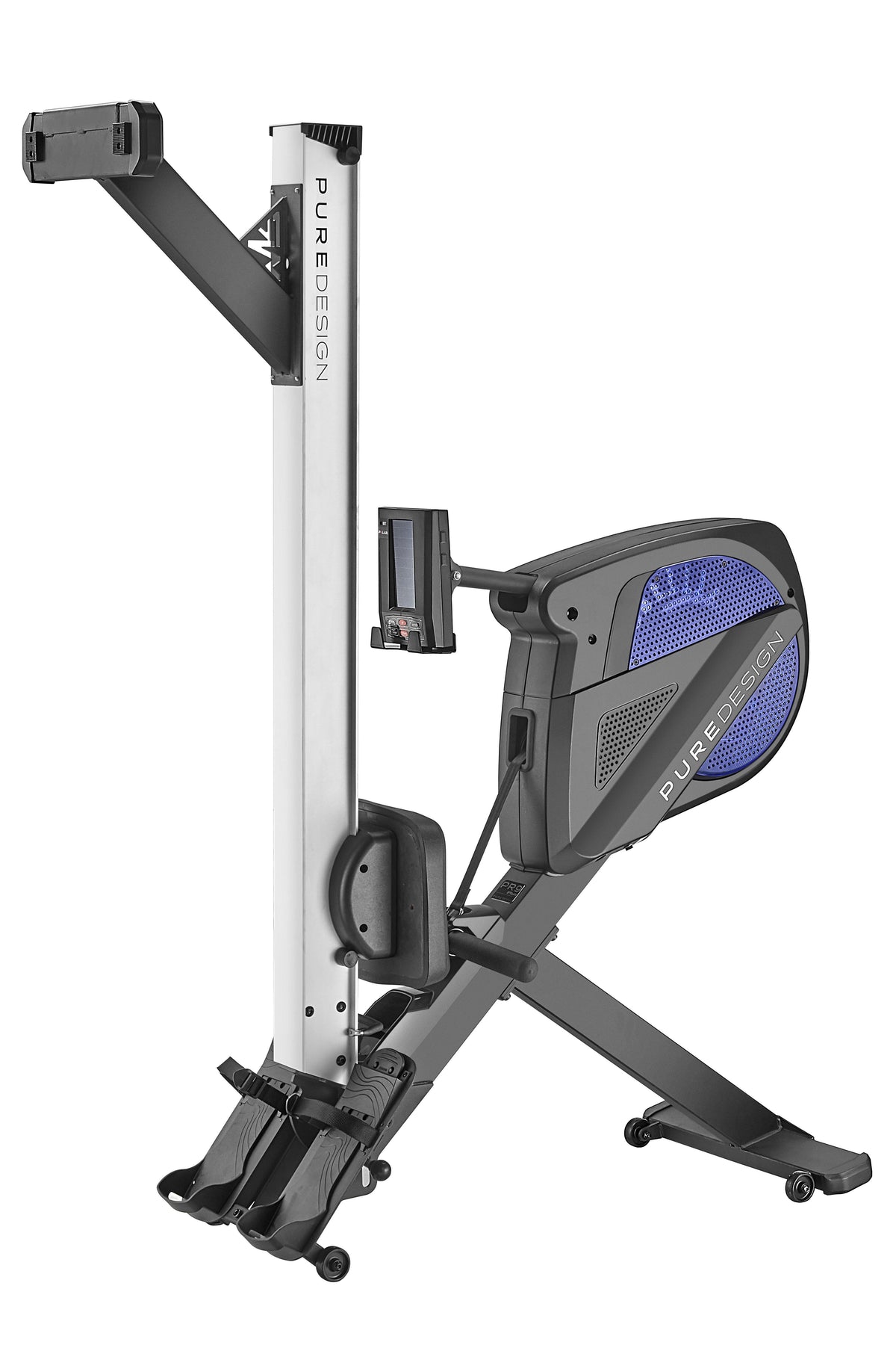 Pure Design PR9 Plus Rowing Machine - 16 Levels, Programmable Computer, Foldaway - PD-PR9AO