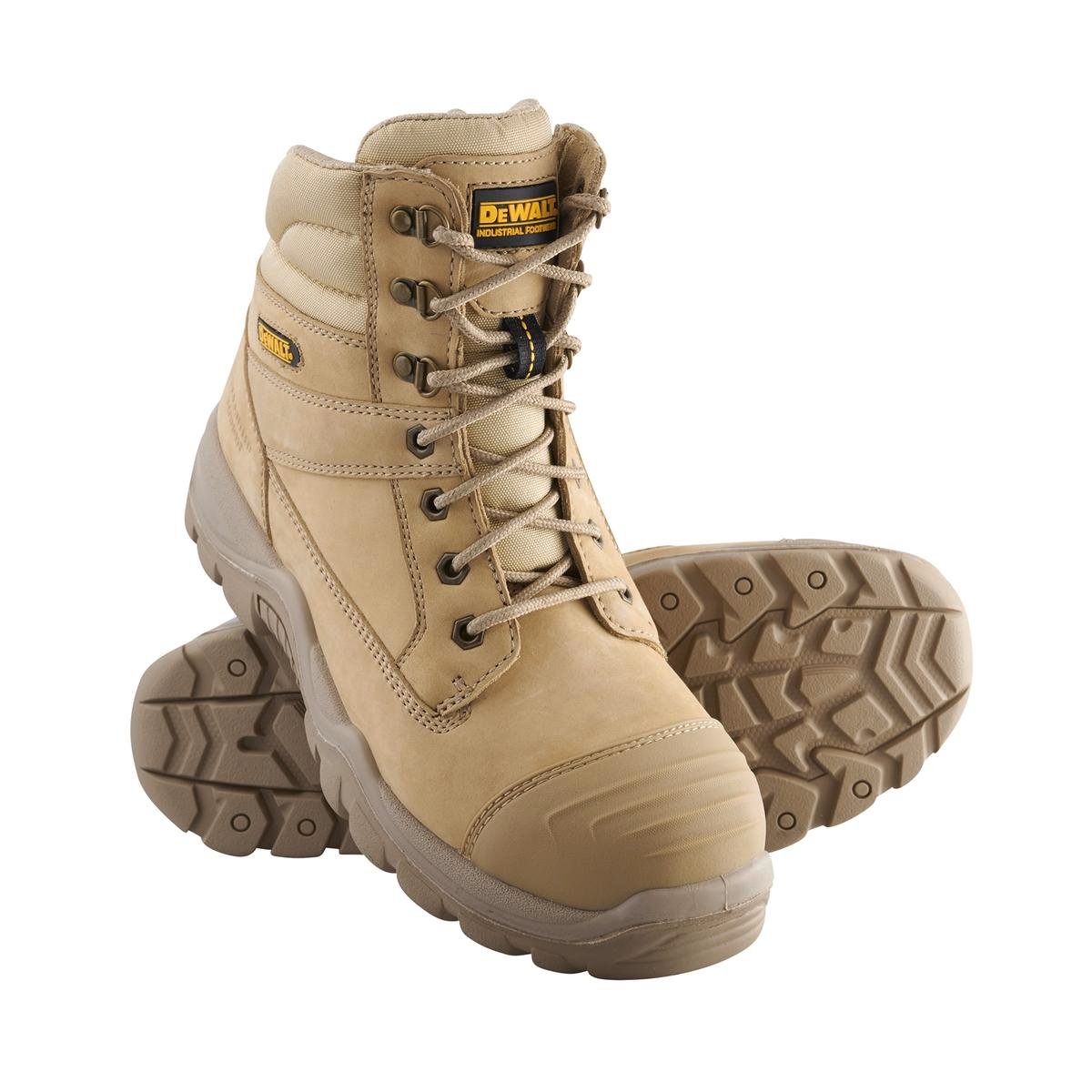 Dewalt Sand Toner Safety Work Boot - Size 8 - Full Grain Nubuck Leather - Steel Toe - SuperSaverAU - view 1