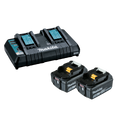 Makita Dual Port Charger - 2 x 5Ah - Plastic - Fast Charging - SuperSaverAU - view 1
