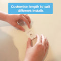 Perma Child Safety Ultimate Multi Latch 4 Pack - 15cm to 19cm - Secure Cabinets - SuperSaverAU - view 5