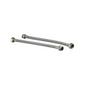 Kinetic Stainless Steel Flexible Braided Hose Mixer Tap Extension 250mm - 2 Pack - Durable & Corrosion Resistant - SuperSaverAU - view 1