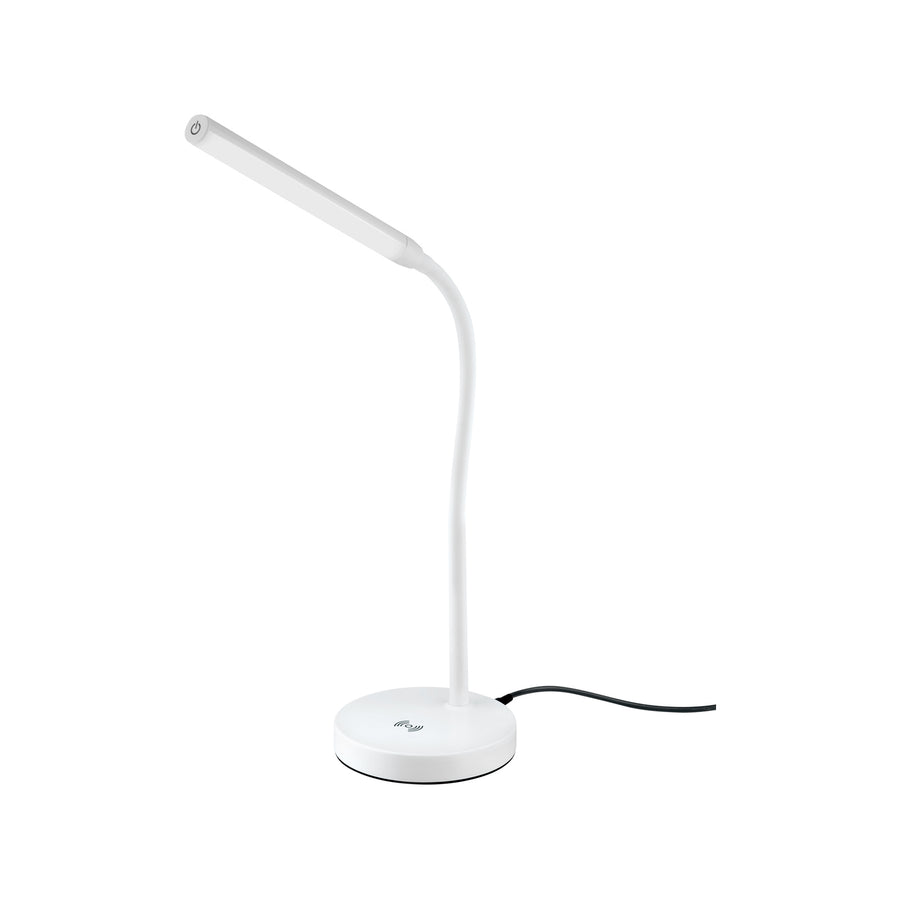 Verve Design 25W LED Table Lamp White Wireless Charging Touch ATL018WH