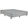 Sealy Posturepedic queen bed base - sand, pine and steel frame, made in Australia - PPB-SAN-QUN