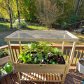 Coolaroo 1.83 x 6m White Garden Shade Cloth - 50% UV Block Durable Fabric - SuperSaverAU - view 3