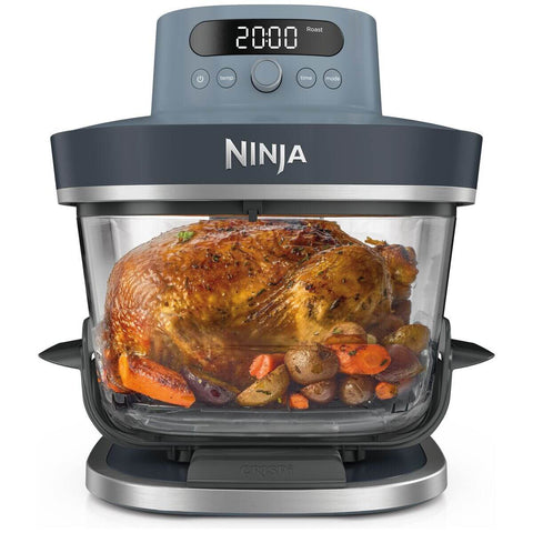 Ninja Crispi Pro 6-in-1 Glass Air Fryer 5.7L - 2050W, Cyberspace Charcoal Grey - AS101BLANZ