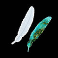 Feather Silicone Mould for Epoxy Resin Casting - 161 x 36 mm - view 5