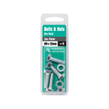 Pinnacle M8 x 25mm Zinc Plated Hex Head Bolts and Nuts 4 Pack - SuperSaverAU - view 3