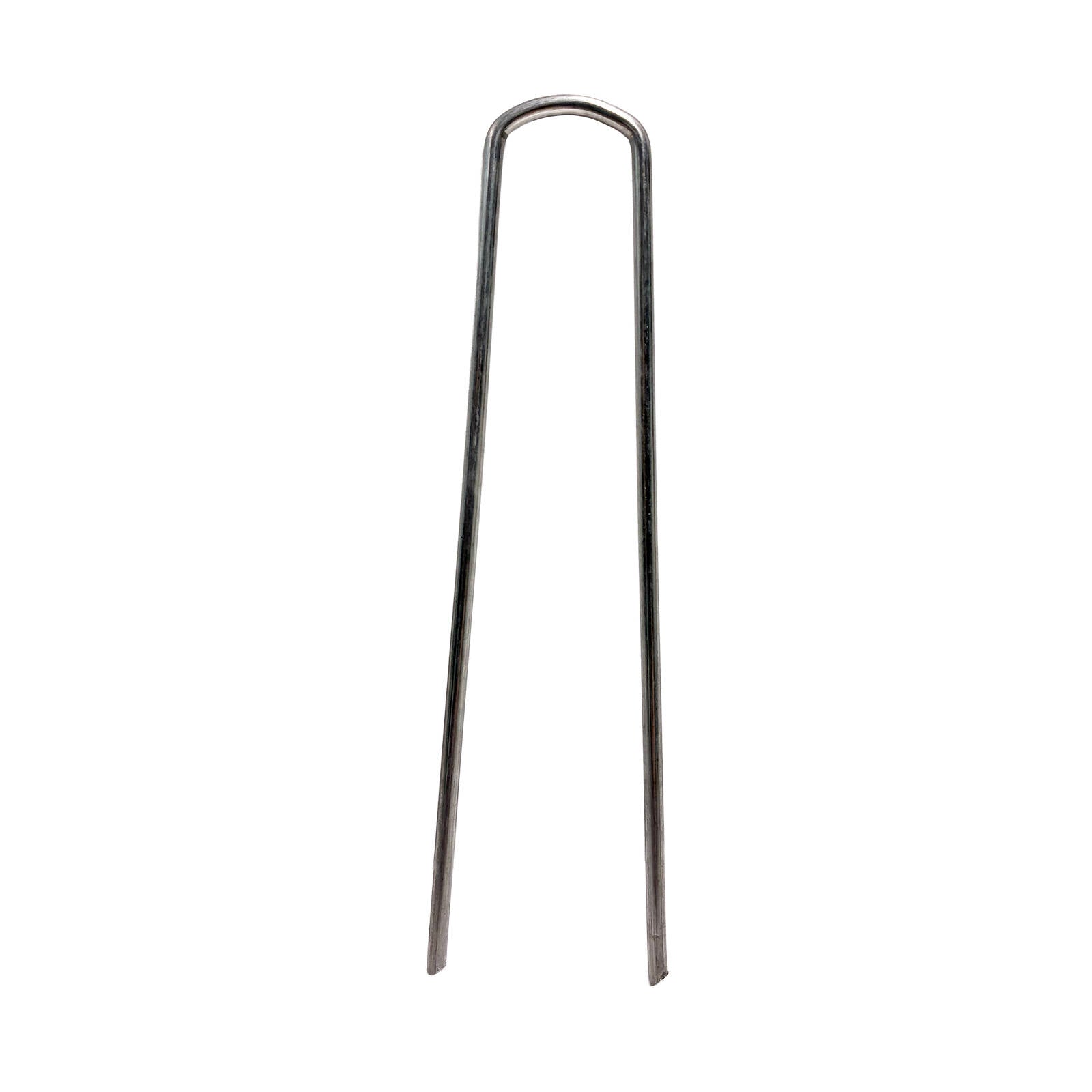 Jack 150 x 3mm Galvanised Steel Weed Mat Pins 20 Pack