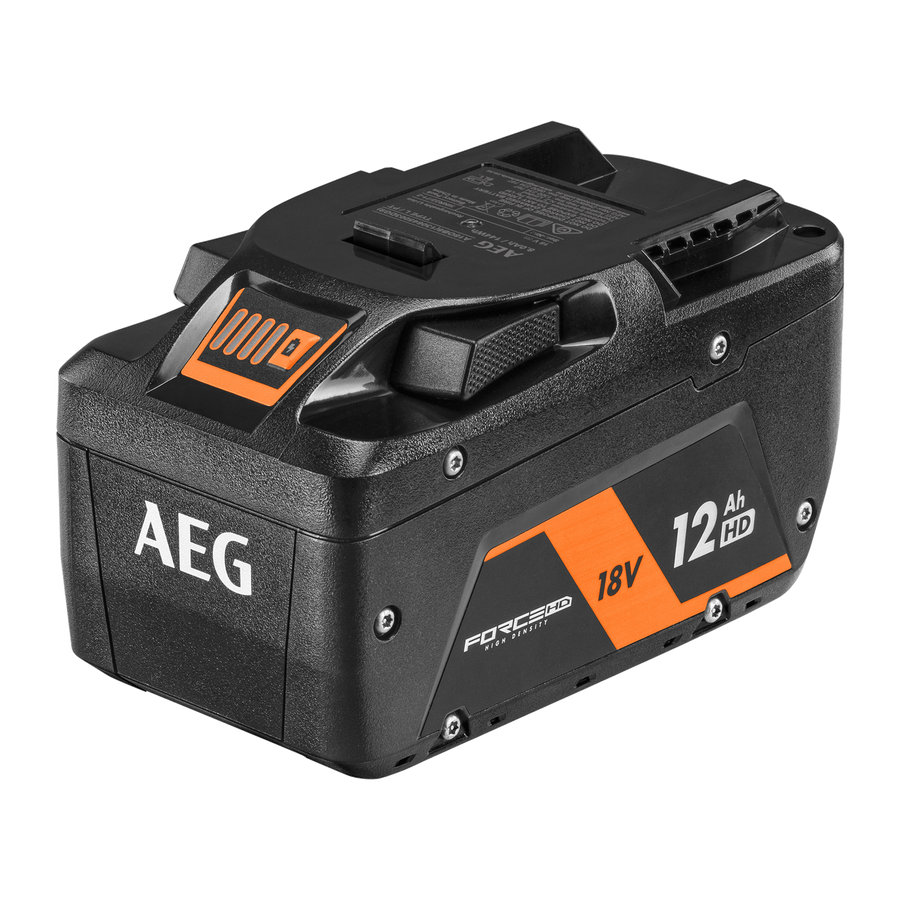 AEG 18V Force HD 12.0Ah Battery A18OB12
