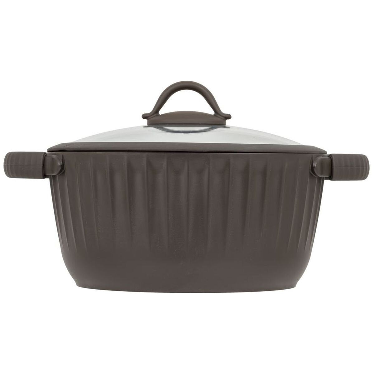 Resto Ascella 24cm Non-Stick Casserole Pot with Lid - 4.6L, Recycled Aluminium, Induction - RE94003