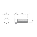 Zenith M16 Hot Dip Galvanised Hex Head Bolts and Nuts 12 Pack - 50mm - Rust Resistant - SuperSaverAU - view 2