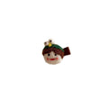 Felt Cartoon Girl Hair Clip - Green Headband and Flower