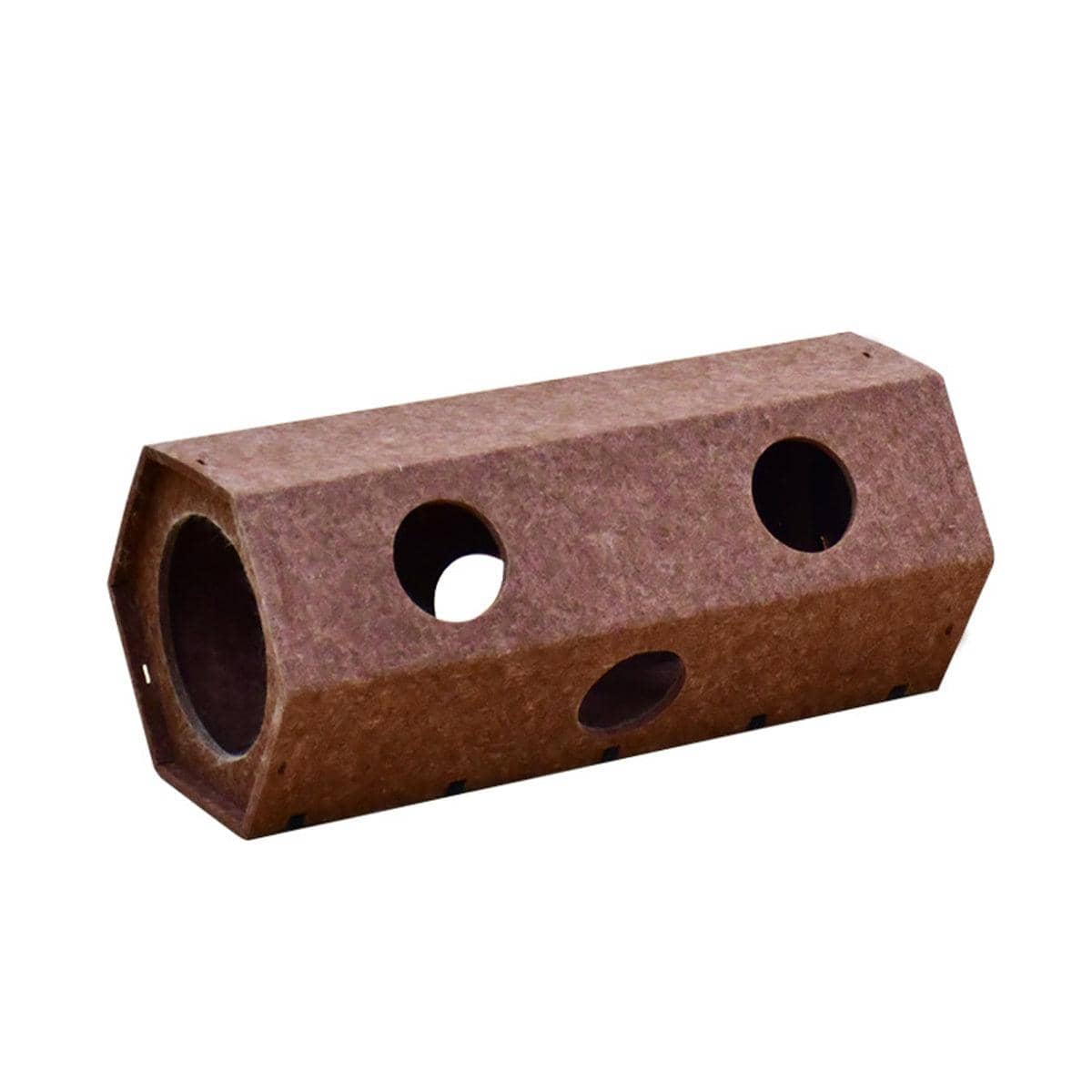 Felt Cat Tunnel Bed with Hexagonal Design for Cats - view 2