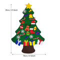 Felt Christmas Tree Set DIY with Removable Ornaments - Reindeer and Gift Ornaments - view 3