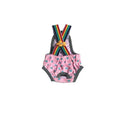 Female Dog Sanitary Pants, Washable - Pink, XL (Waist 43-46 cm, Back Length 34-38 cm)