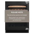 Vintec Integrated Dual Zone Wine Fridge - Customisable Panel Door, Quiet Inverter Compressor - VWD820SAP-X