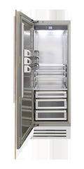 Fhiaba 494L Integrated Fridge Left Hinge - Total No Frost, Stainless Steel Interior - S7490FR3A