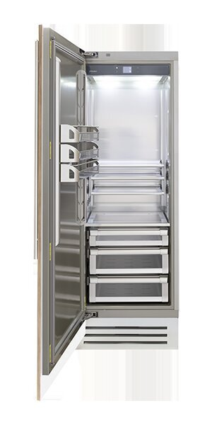 Fhiaba 494L Integrated Fridge Left Hinge - Total No Frost, Stainless Steel Interior - S7490FR3A