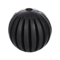 Gladiator 7 Black Rubber Ball Dog Toy - 8cm - Durable - Dental Care - SuperSaverAU - view 1
