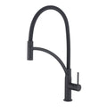 Mondella Resonance 25mm Matte Black Pull-Out Sink Mixer, 6L/min 5 Star WELS Stainless Steel