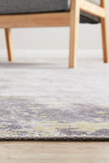 Rug Culture Illusions Extra Large Rug 320x230cm - Silver and Gold Power Loomed Polyester - ILU156GOLD320X230