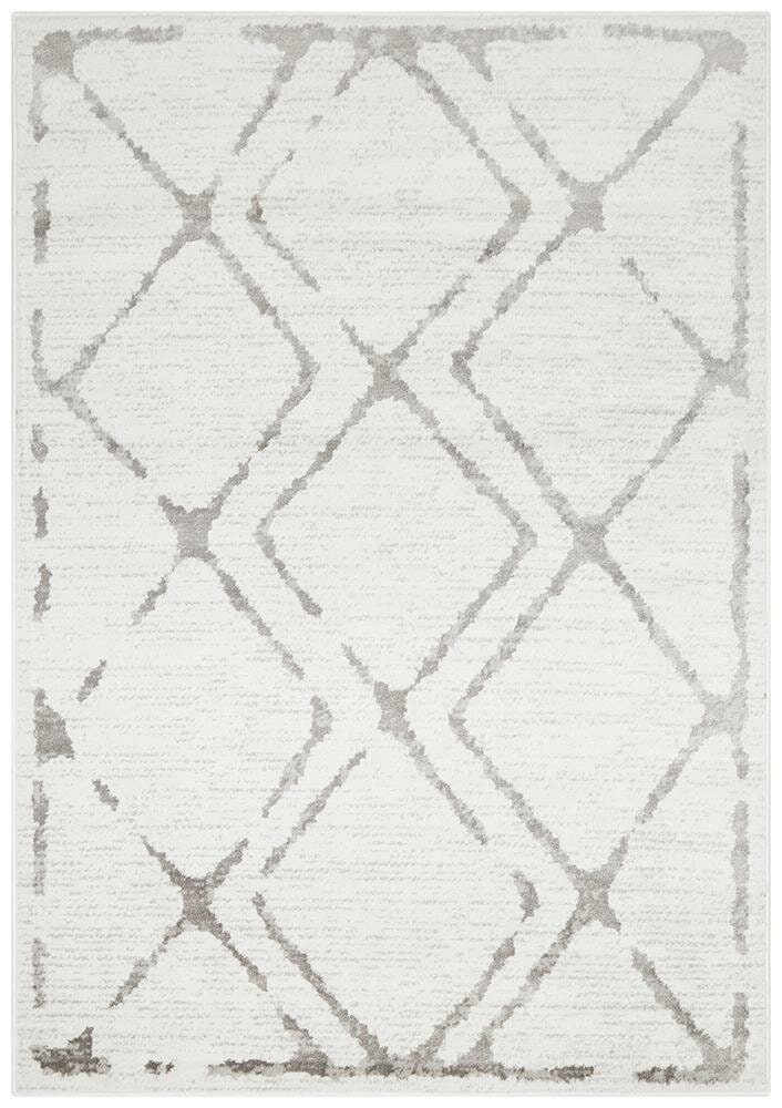 Rug Culture Metro Large Rug 290x200cm - Ivory Polypropylene, Power Loomed - MET-606-IVO-290X200