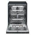 LG 60cm 15 Place QuadWash Freestanding Dishwasher - Matte Black - TrueSteam - Auto Door Opening - XD3A25MB