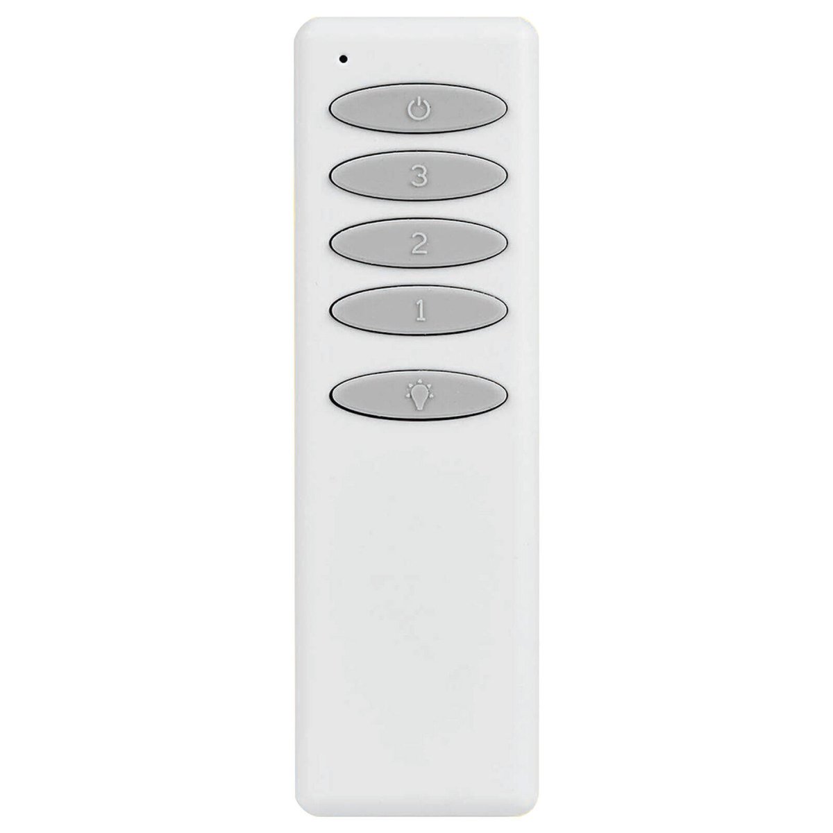 Brilliant Slimline AC Ceiling Fan Remote - Digital Pairing - 35mm x 114mm - White - SuperSaverAU - view 1