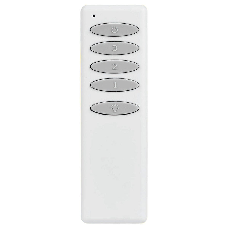 Brilliant Slimline AC Ceiling Fan Remote - Digital Pairing - 35mm x 114mm - White - SuperSaverAU - view 1