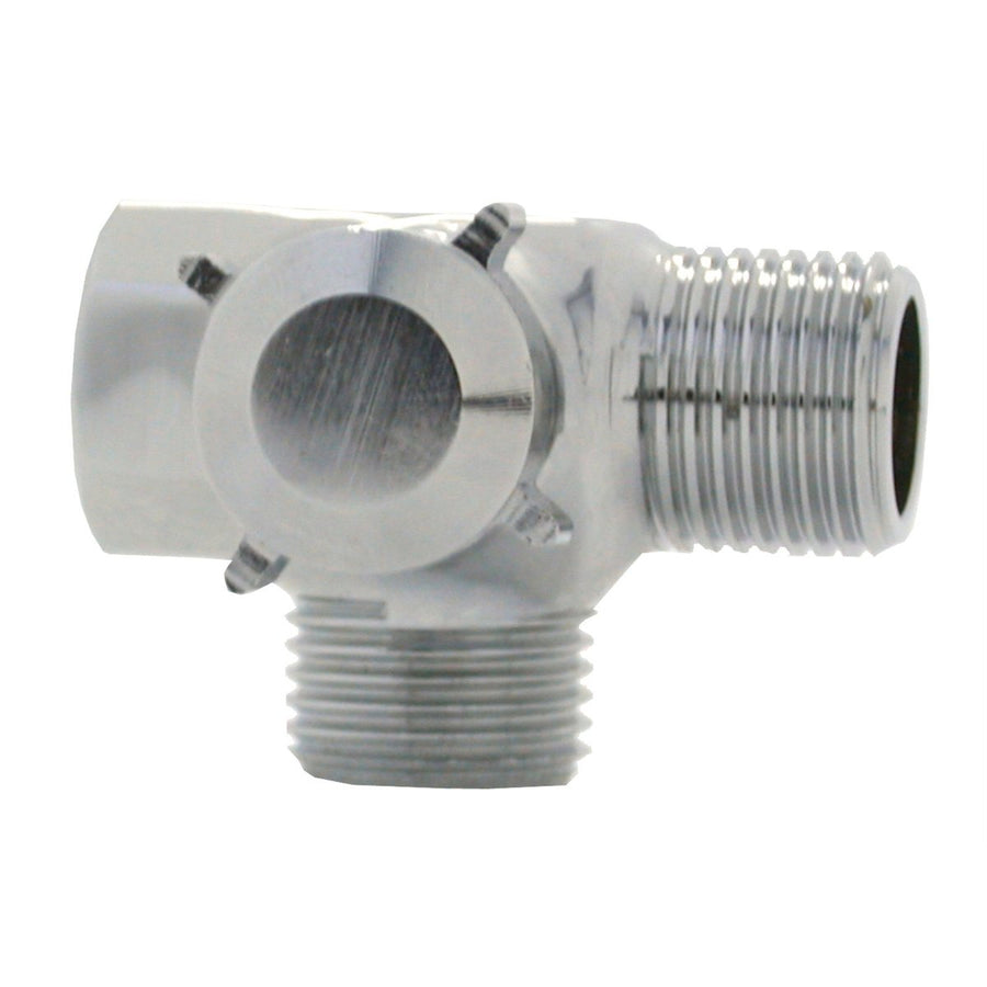 Flexispray Flow Switch - 130mm x 50mm x 180mm - Brass - Chrome Plated - SuperSaverAU - view 1