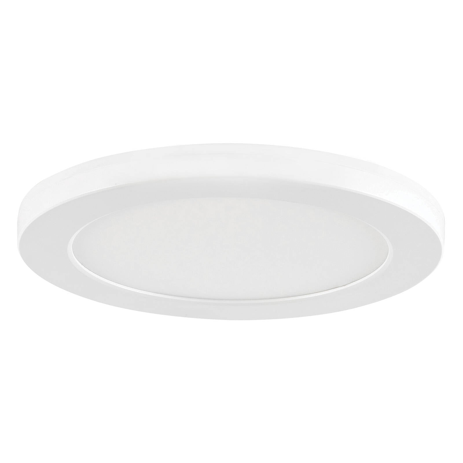 Brilliant 22.5cm 18W Tri-Colour LED Plug In Oyster Ceiling Light 22317/05