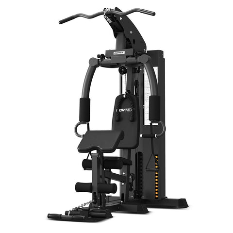 Cortex single station multi-function home gym - black finish - 156kg - CSST-SS3