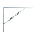 Carinya Heavy Duty Twisted Stay Bracket 500x400mm Zinc 300kg Capacity - SuperSaverAU - view 2