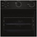 Inalto 60cm Multi-Function Oven - 67L Useable, Right Hinged Side-Opening Door, Black Glass - IOSO605M