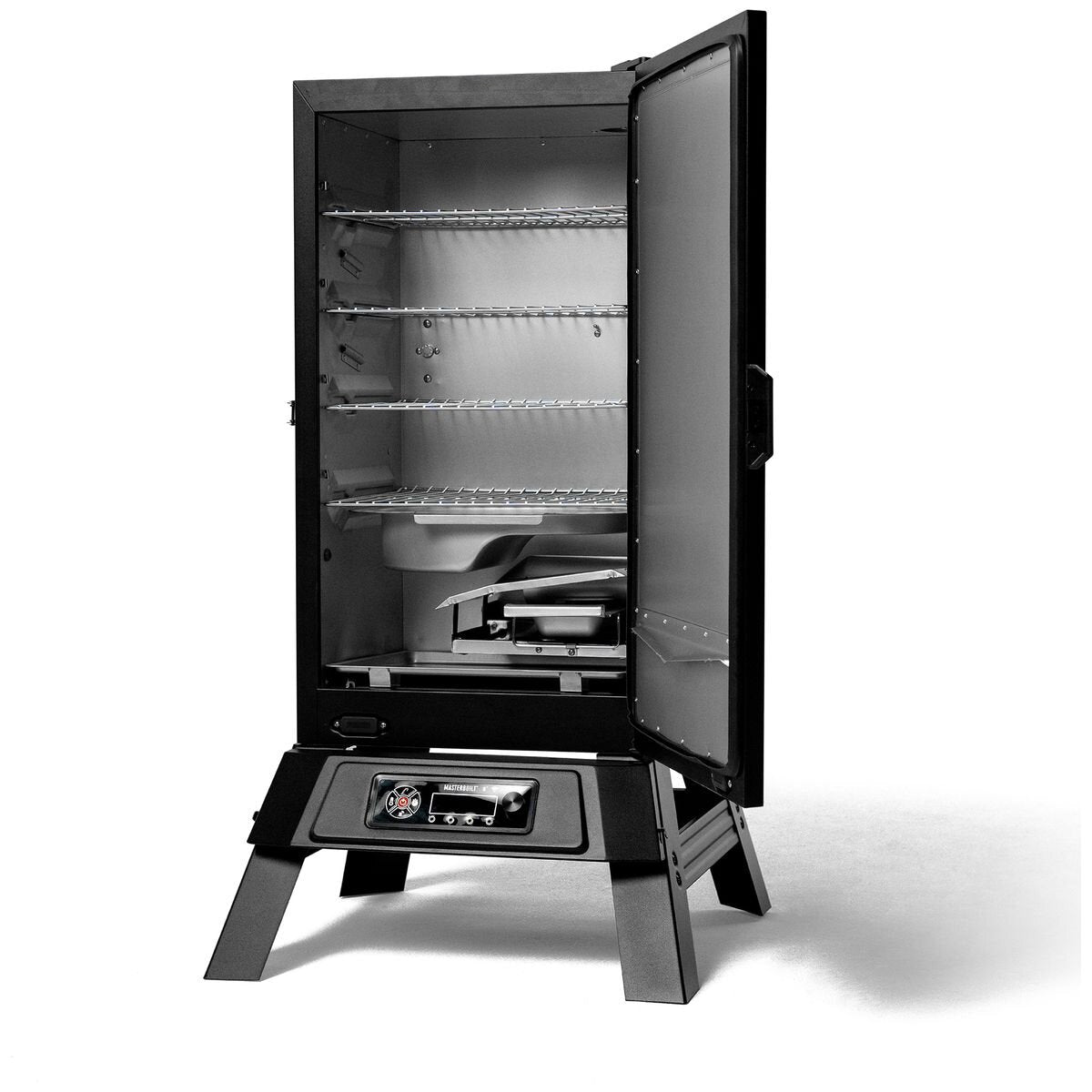 Masterbuilt 710 WiFi Digital Electric Smoker - Four Racks, Woodchip Loader, Black - MB20072224