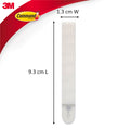 Command White Narrow Picture Hanging Strips - 4 Pack, Damage-Free