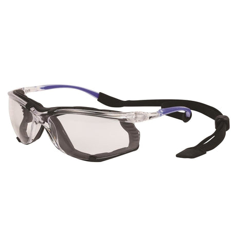 Protector Safety Glasses - Clear - Polycarbonate - Dust Guard - SuperSaverAU - view 1