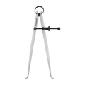 Empire 200mm Inside Spring Calipers - Carbon Steel, Lockable for Internal Measuring