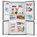 Mitsubishi Electric 580L French Door Fridge - Dark Silver Glass, Automatic Ice Maker - MR-LA580ER-GDS-A