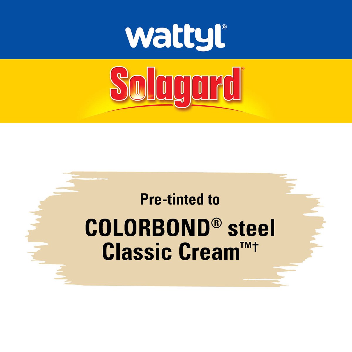 Wattyl 4L Classic Cream Low Sheen Solagard Exterior Paint - Durable Protection - SuperSaverAU - view 3