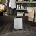 DeLonghi Tasciugo delAriaDry 16L Dehumidifier - Rooms to 75m², Digital Display, Triple Filtration - DEP216