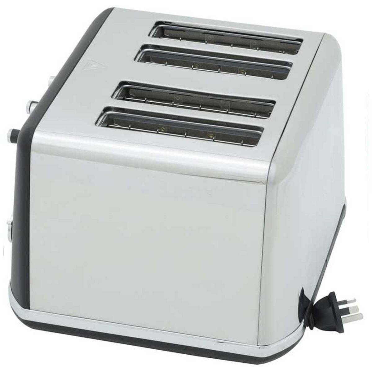 Sunbeam Alinea Select 4 Slice Toaster - Black, Nine Browning Settings, Dual Controls - TA2740K